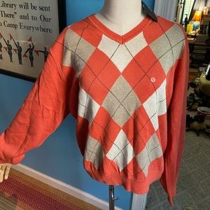 Izod argyle v Neck sweater